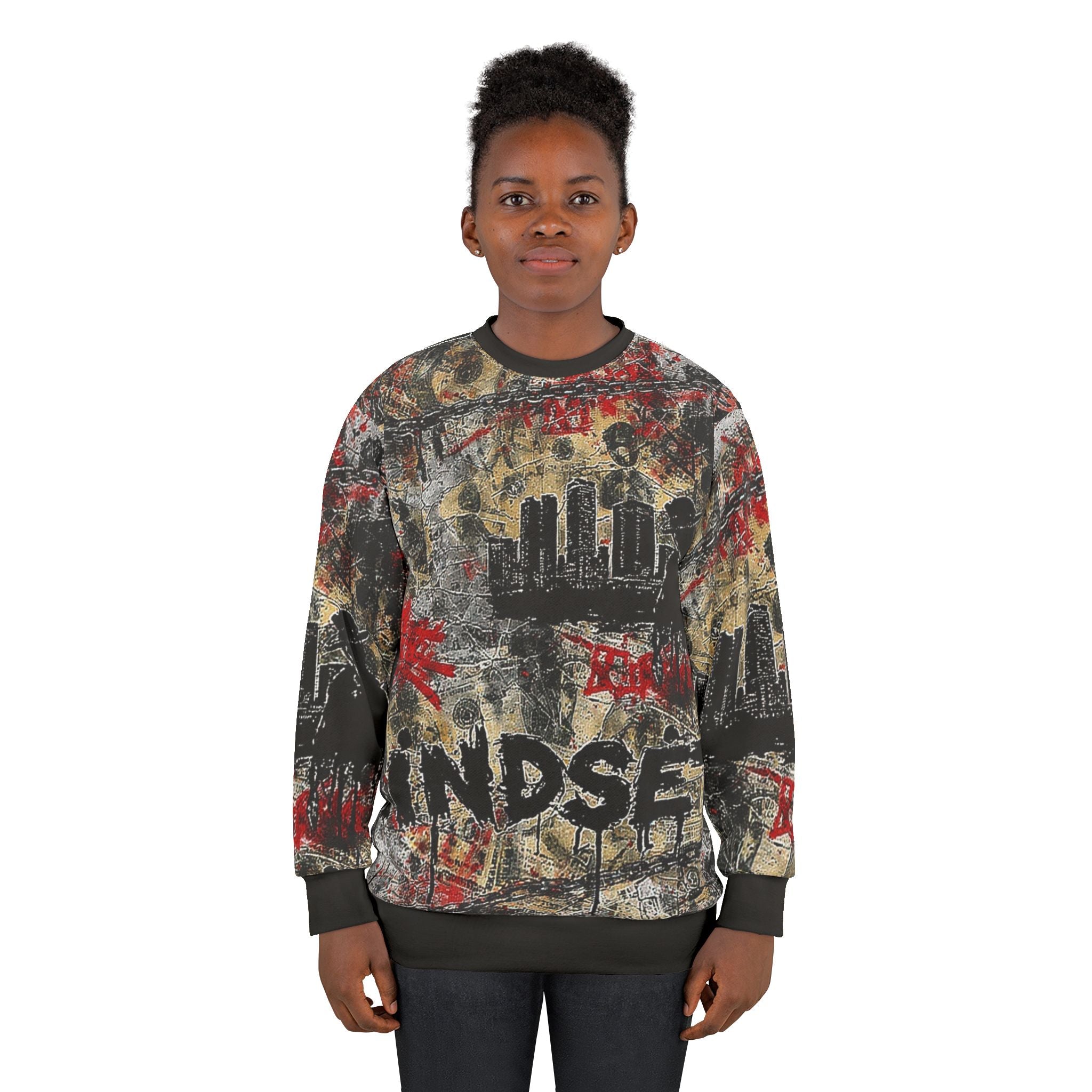 Mindset- Sweatshirt — Urban Street Art All-Over Print