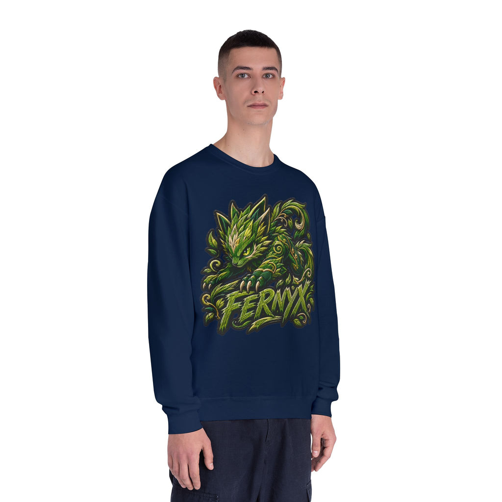 Shadow- "FERNYX" Green Graffiti Crewneck