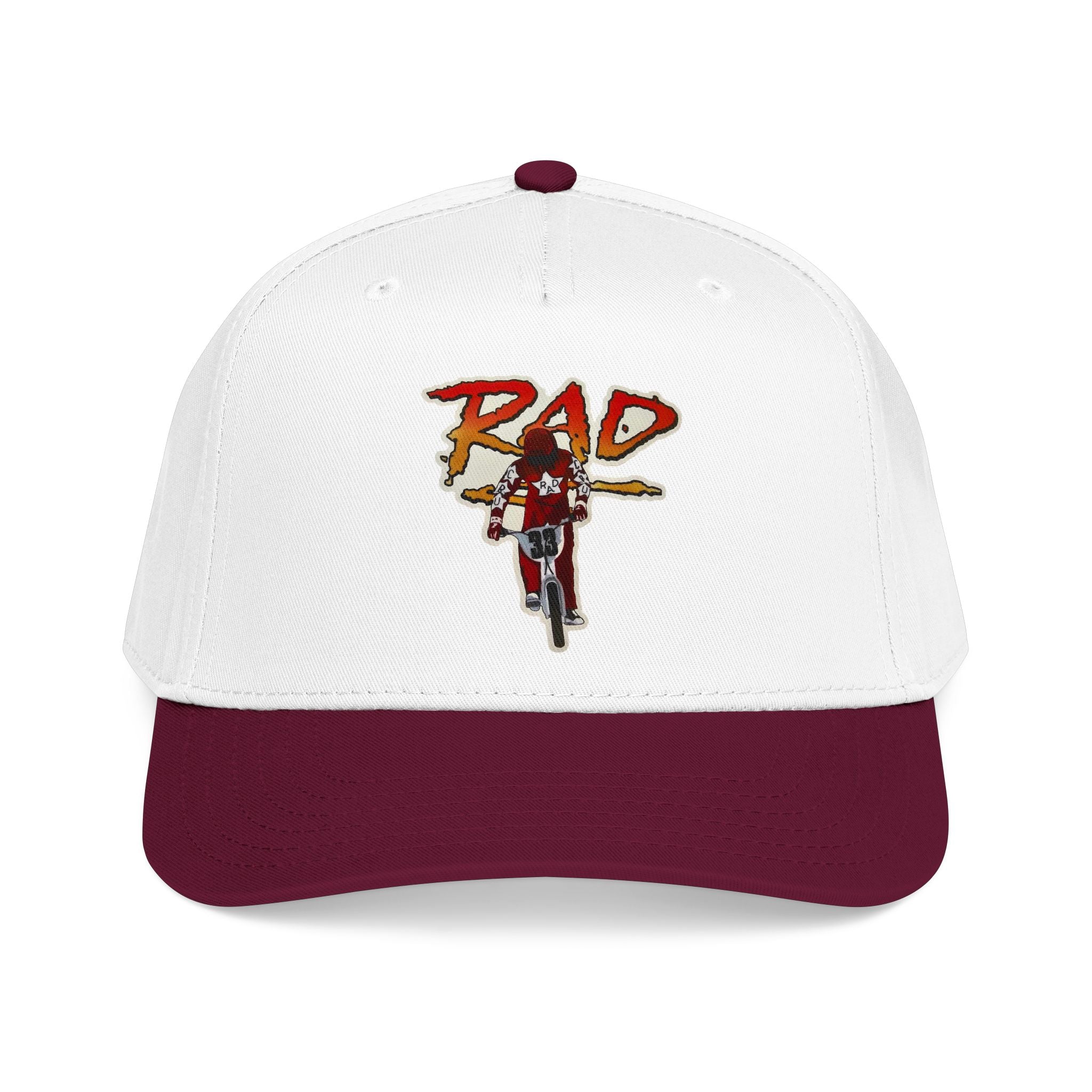 Rad- Dirt Bike Cap — Retro Motocross Baseball Hat