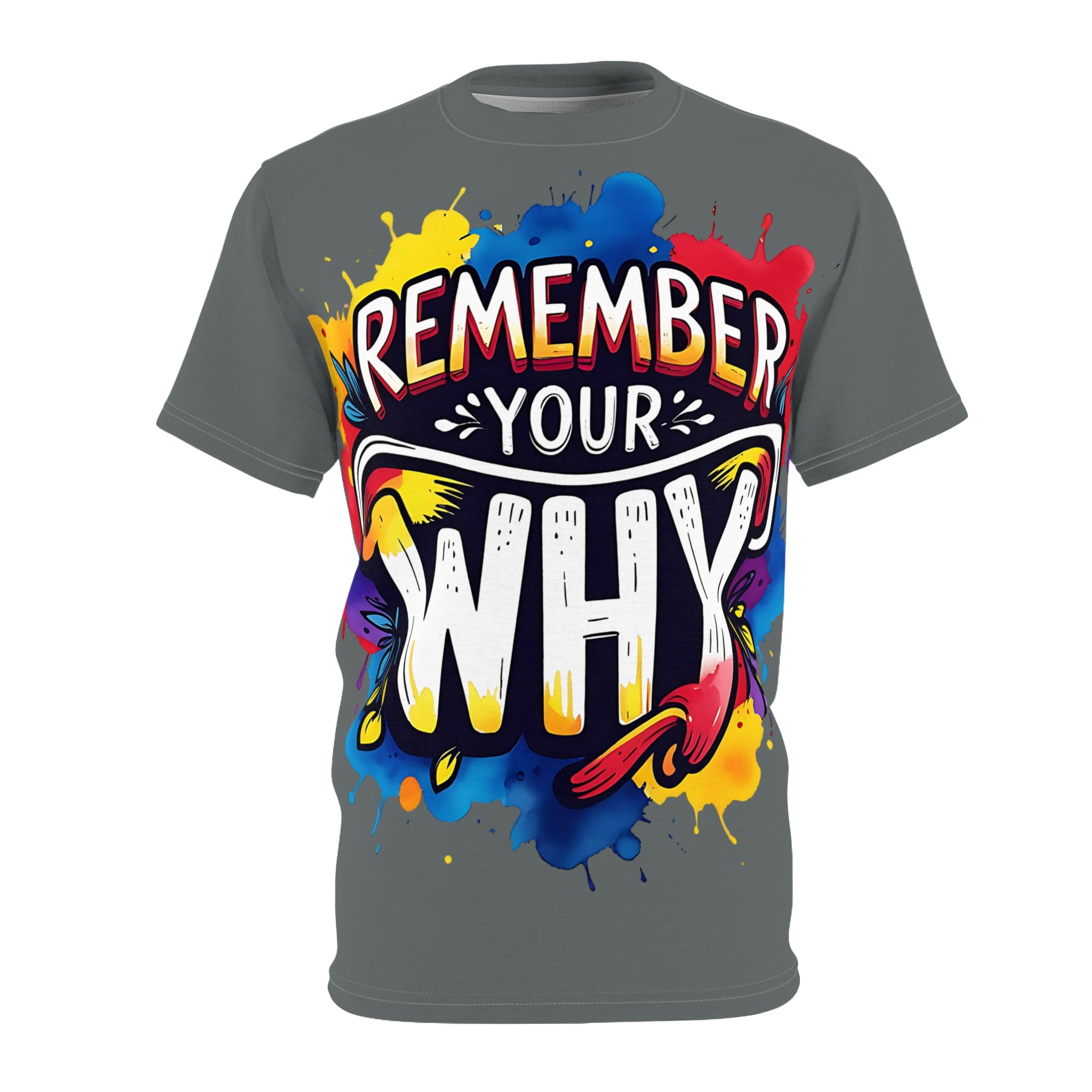 Streetwear-Remember Your Why T-Shirt — Motivational Graphic Tee for Inspiration & Fitness