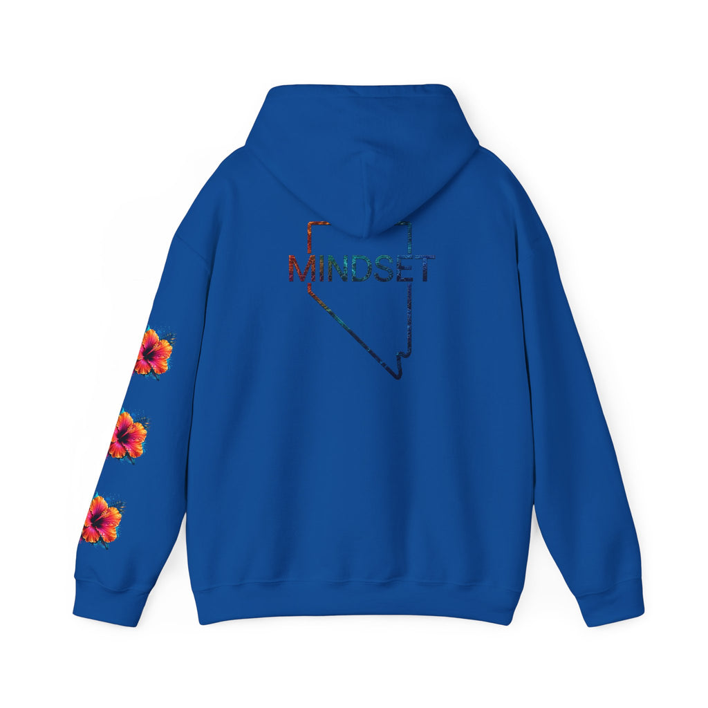 Tiff-Mindset Nevada Floral Hoodie — ‘Dream Believe’ Graphic Pullover