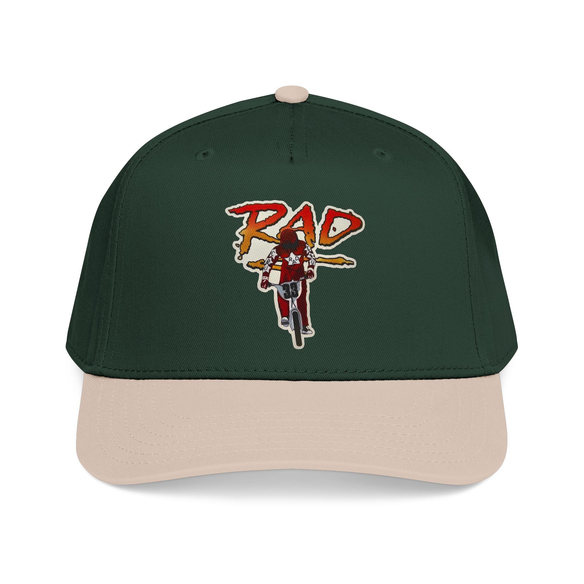 Rad- Dirt Bike Cap — Retro Motocross Baseball Hat
