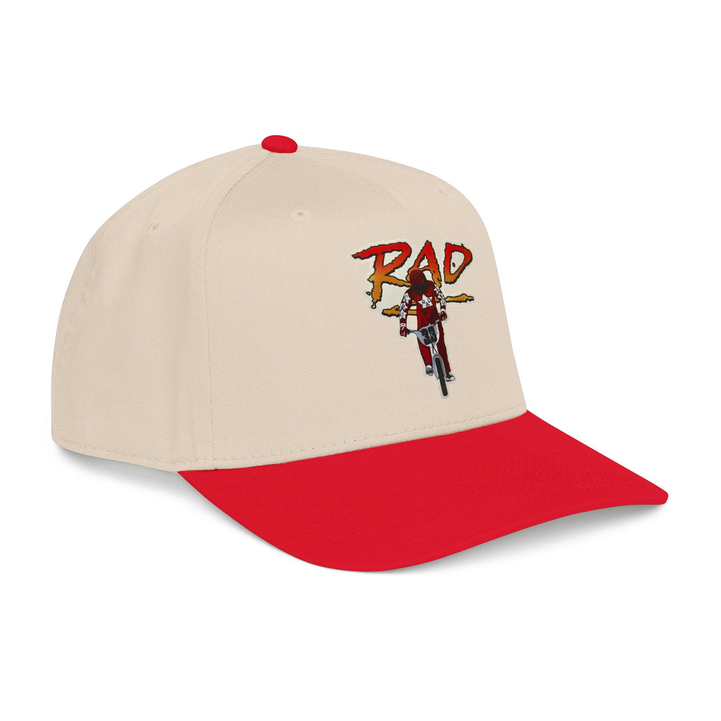 Rad- Dirt Bike Cap — Retro Motocross Baseball Hat