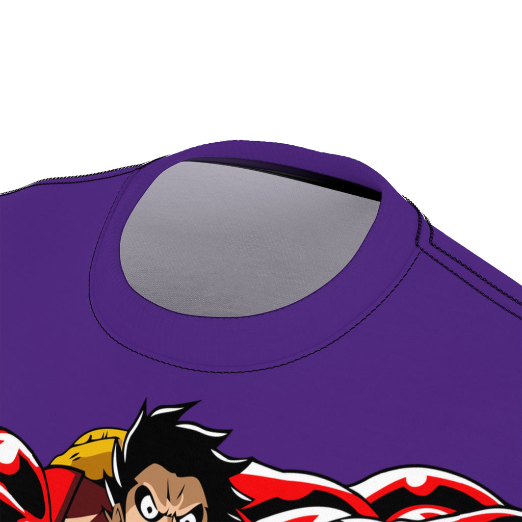 Anime -Graphic Tee — Monkey D. Luffy Full-Print Pirate Crew Shirt