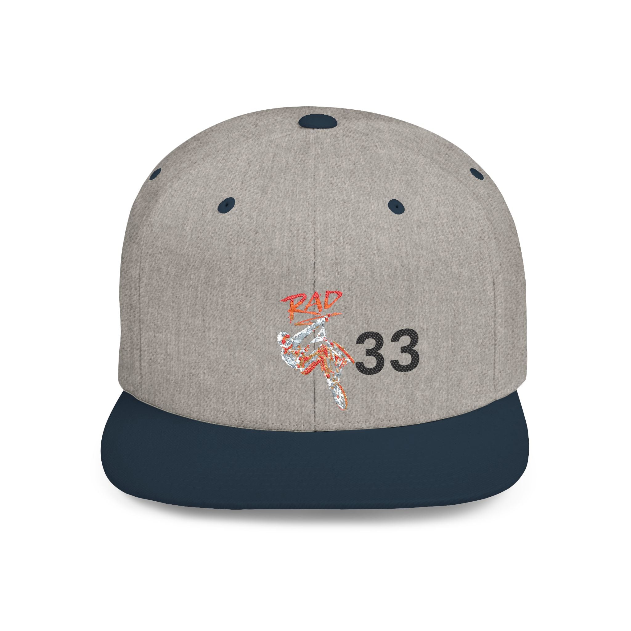 Rad-Flat Bill Snapback