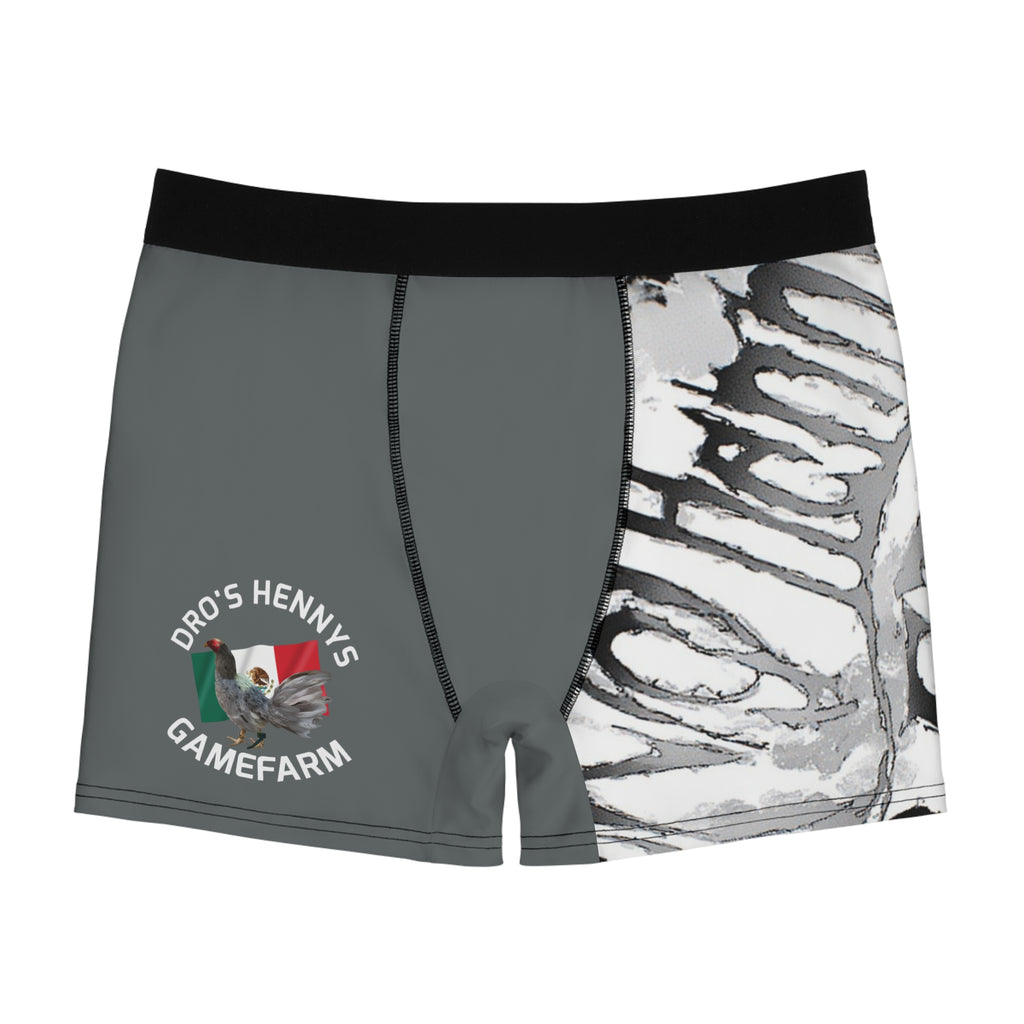 Henny- Men's Boxer Briefs — Dro's Henny's Gamefarm Mexican Gamefowl Graphic