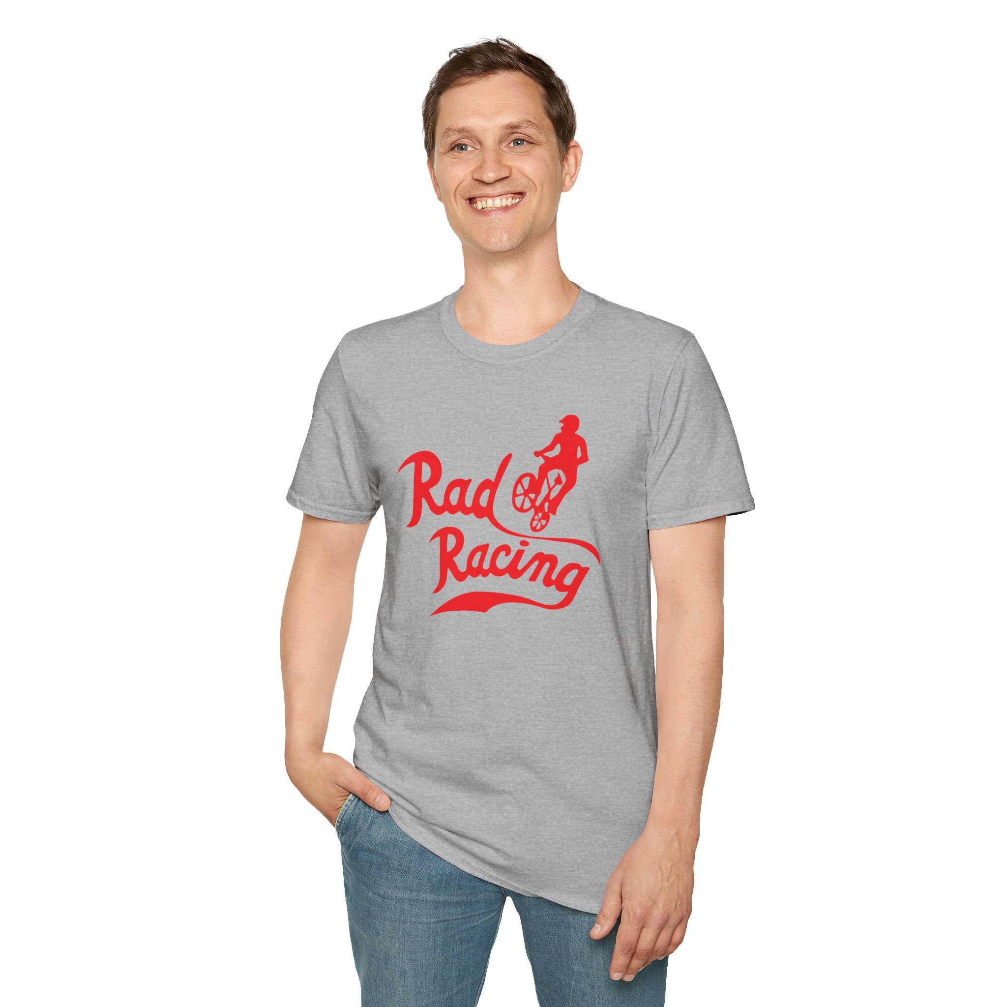 Rad- Racing T-Shirt — Vintage BMX & Motocross Graphic Tee
