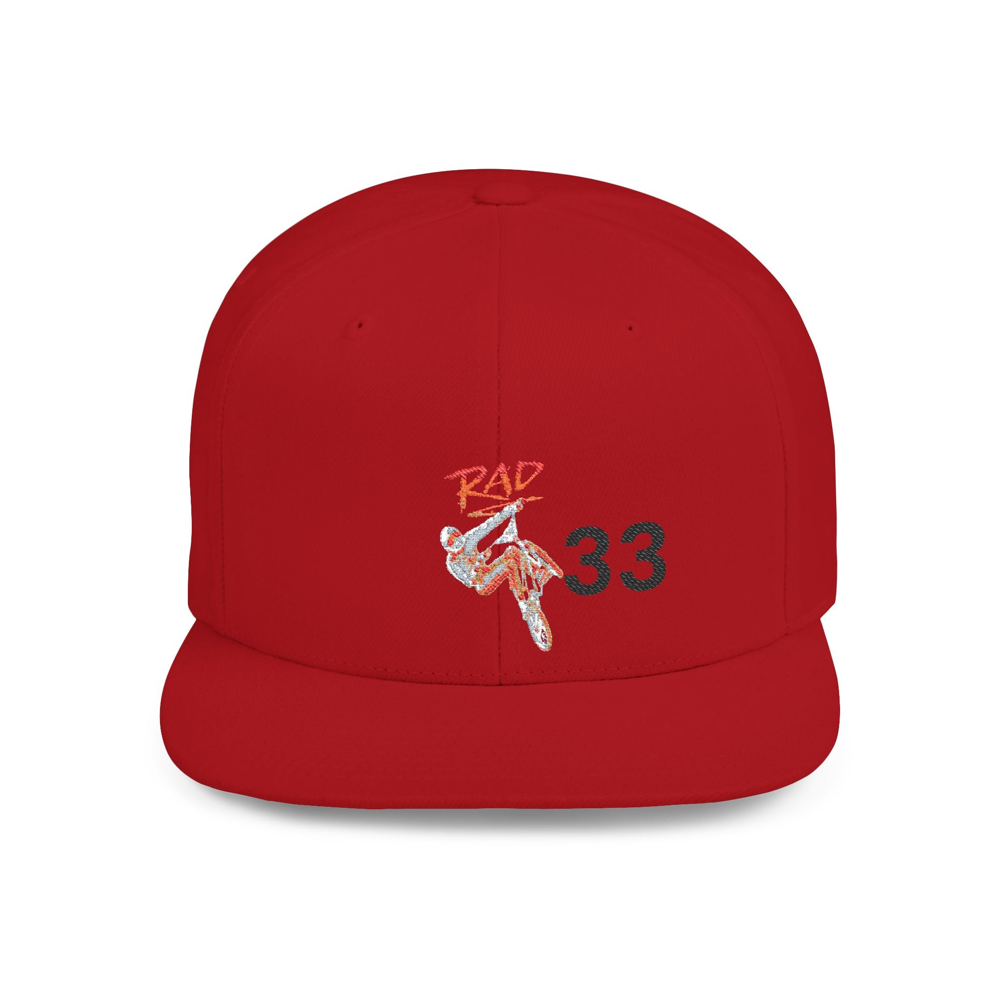 Rad-Flat Bill Snapback