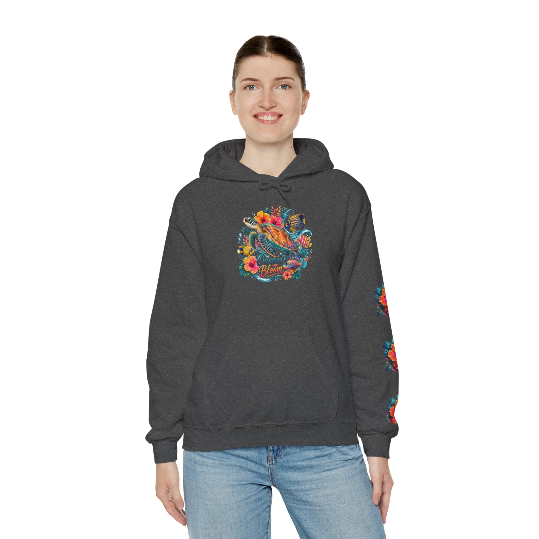 Tiff-Mindset Nevada Floral Hoodie — ‘Dream Believe’ Graphic Pullover