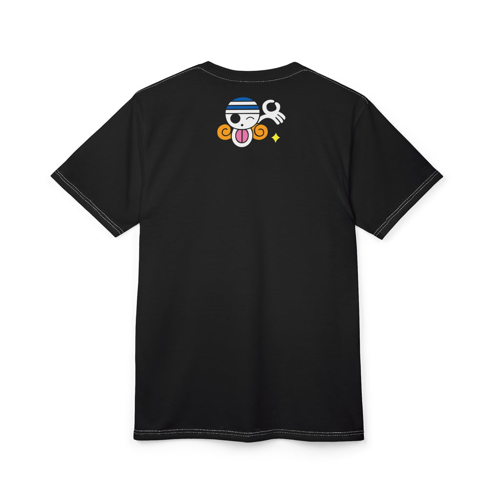 Anime- Pirate Crew Graphic Tee — Luffy & Crew Skull Fantasy T-Shirt