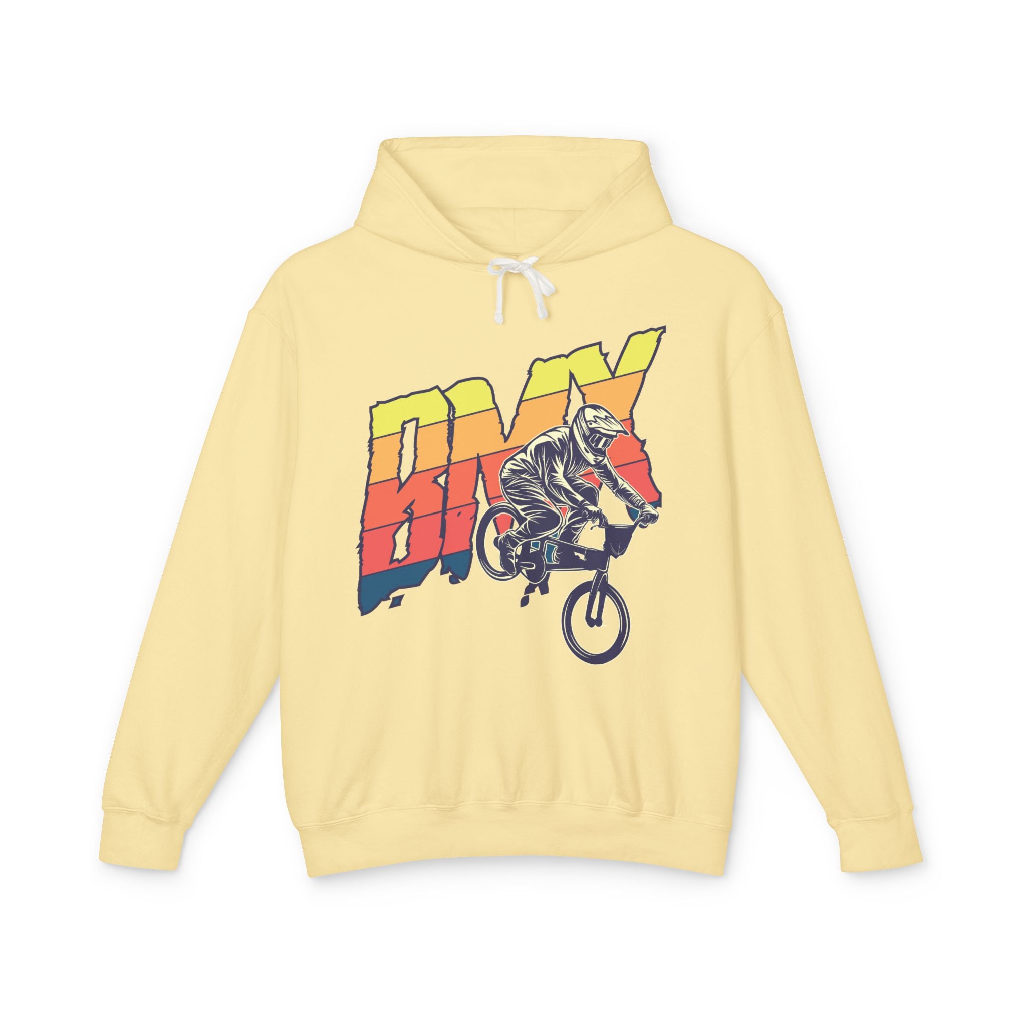 Rad- BMX Vintage Rider Hoodie — Retro BMX Sweatshirt for Cyclists & Fans