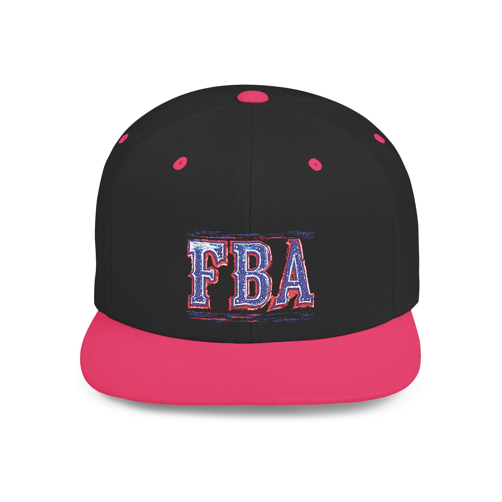 FBA- Distressed Patch Snapback Hat