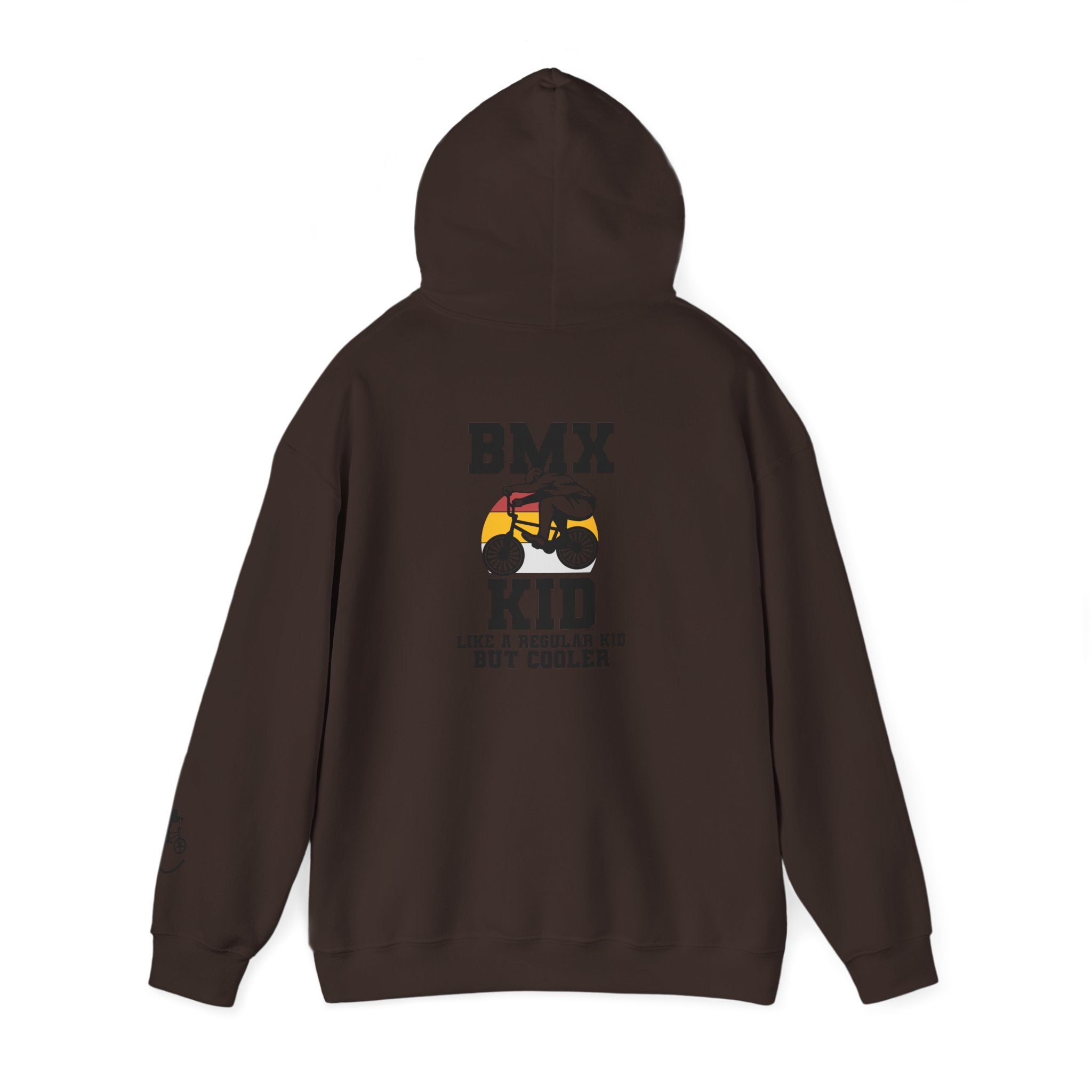 Rad-BMX Kid Hoodie — "Like a Regular Kid But Cooler" Youth BMX Pullover