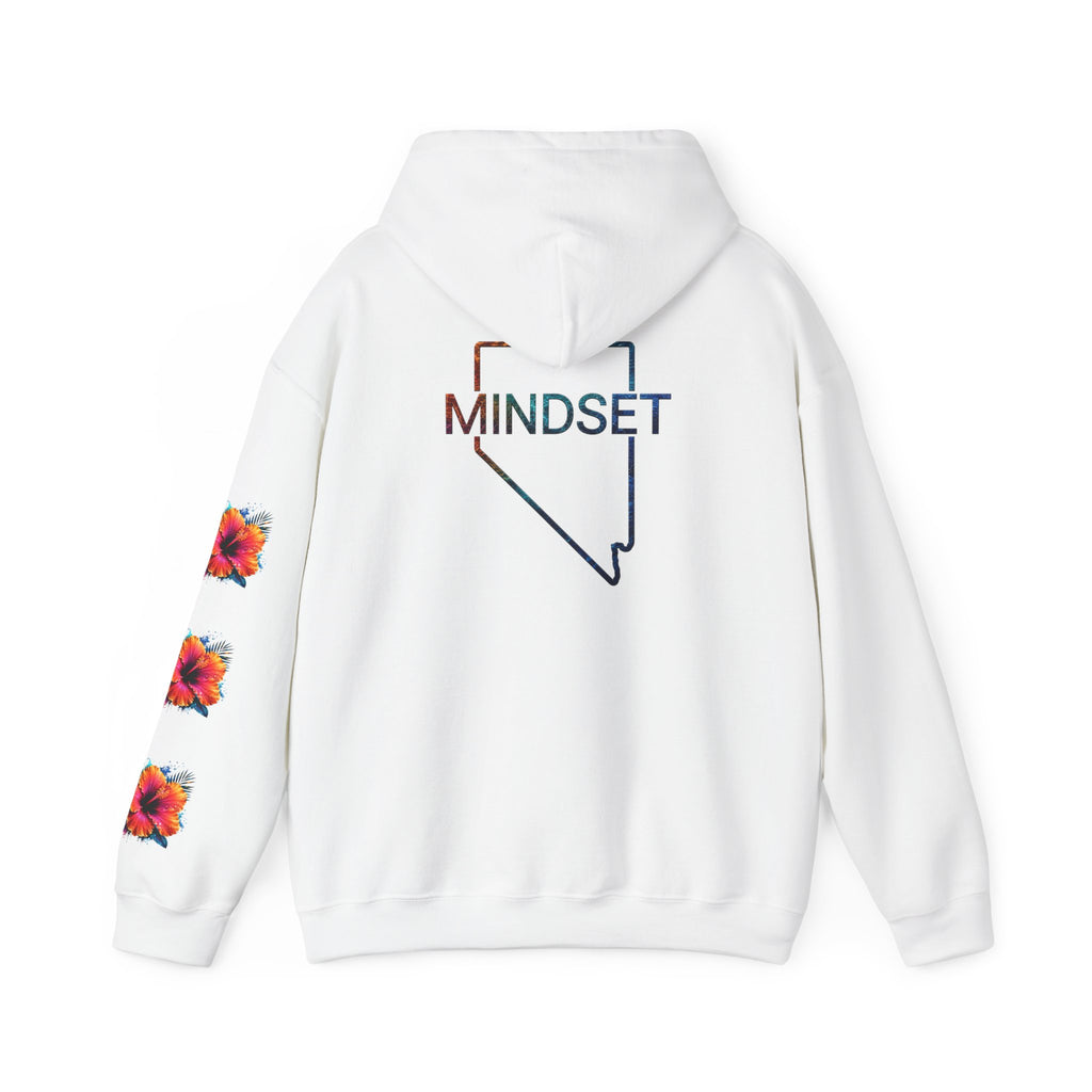 Tiff-Mindset Nevada Floral Hoodie — ‘Dream Believe’ Graphic Pullover
