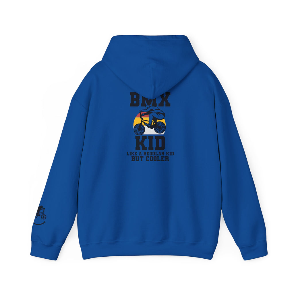 Rad-BMX Kid Hoodie — "Like a Regular Kid But Cooler" Youth BMX Pullover