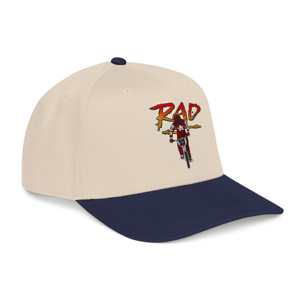 Rad- Dirt Bike Cap — Retro Motocross Baseball Hat