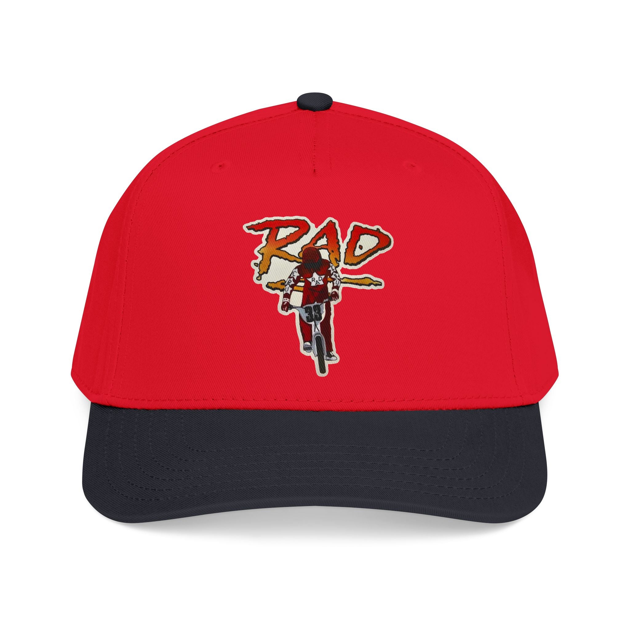 Rad- Dirt Bike Cap — Retro Motocross Baseball Hat