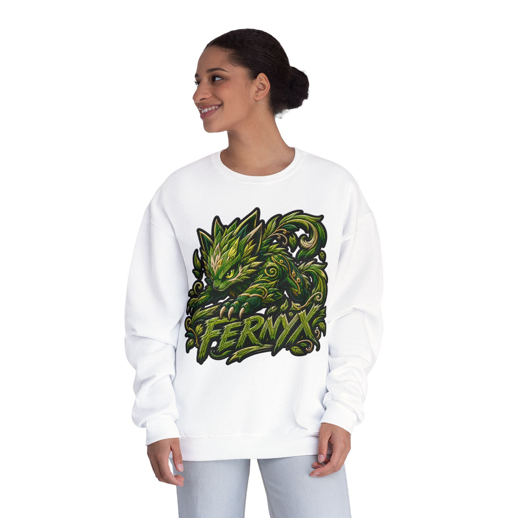Shadow- "FERNYX" Green Graffiti Crewneck