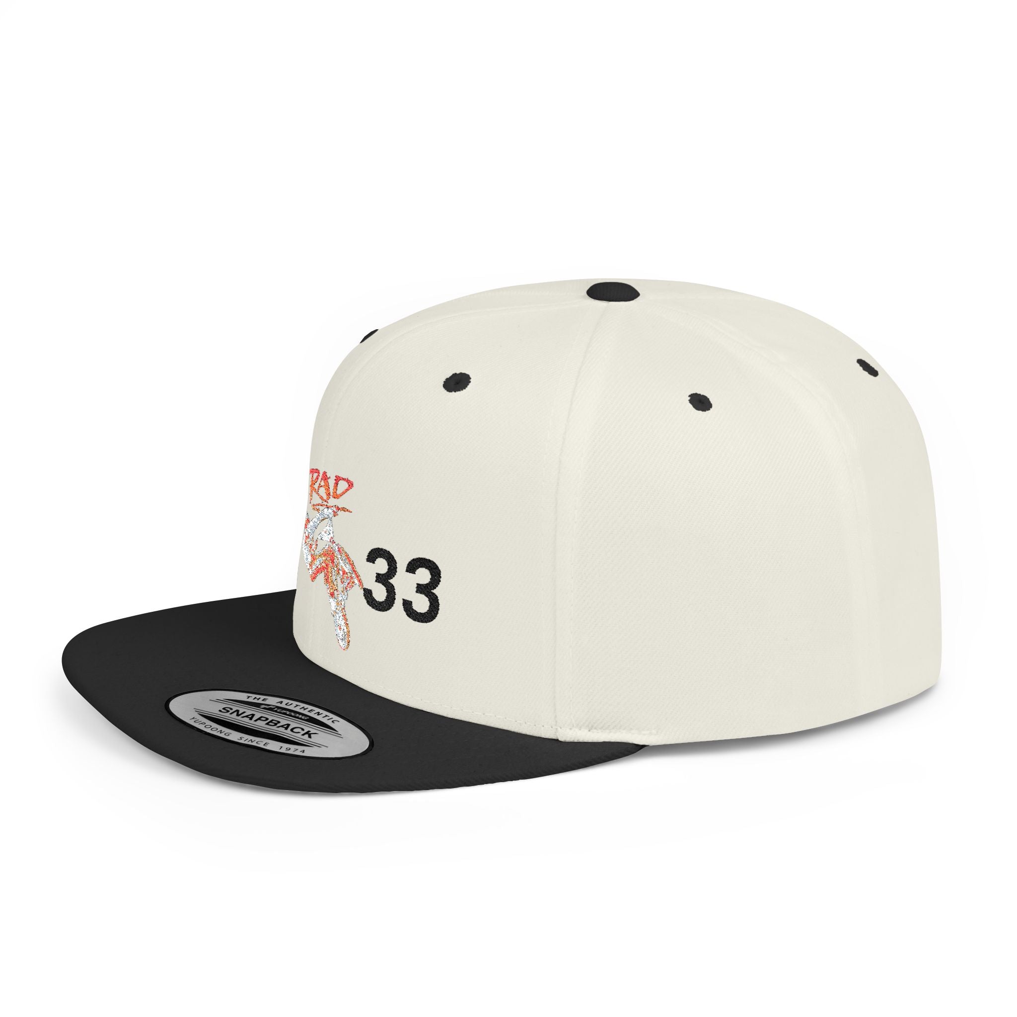 Rad-Flat Bill Snapback