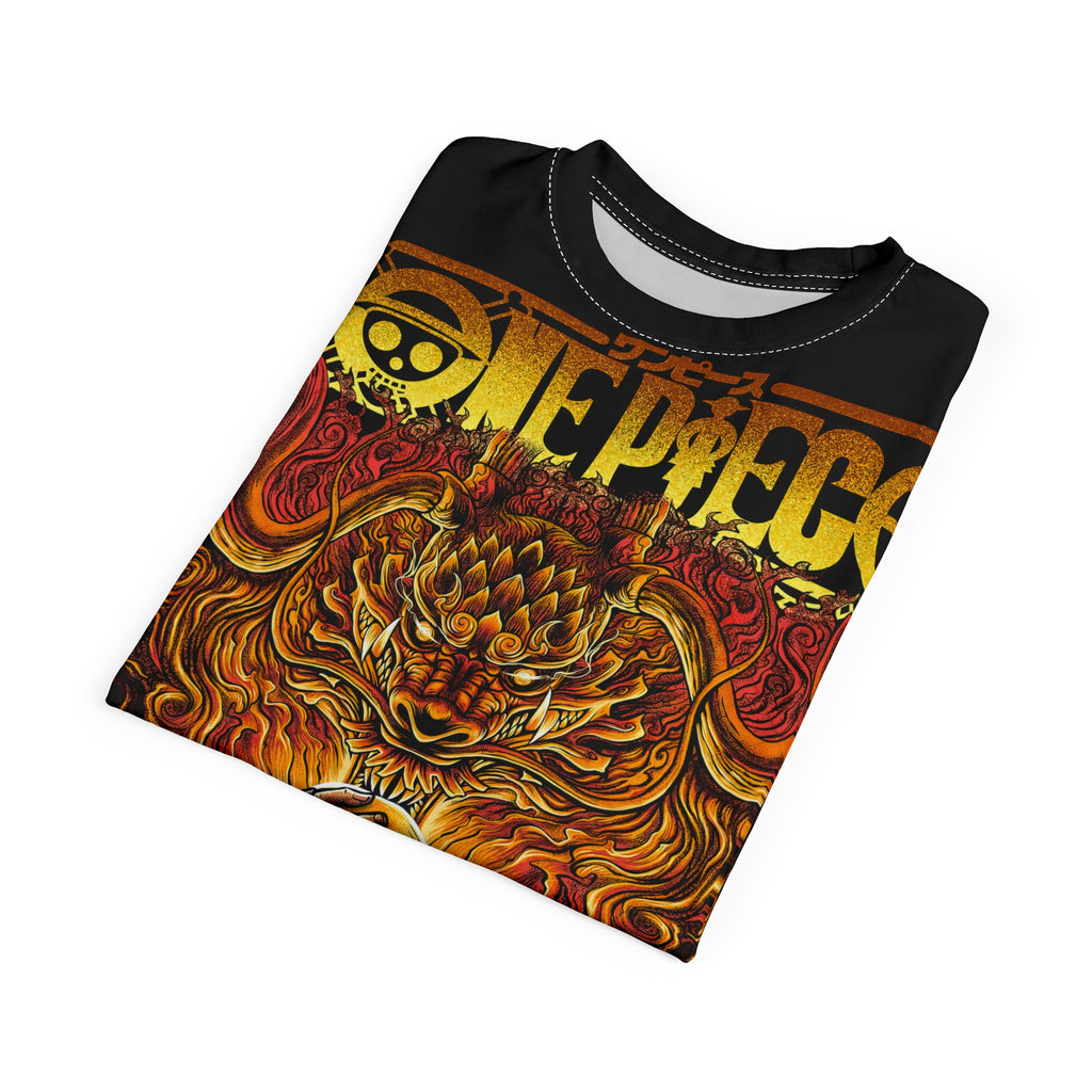 Anime- Dragon Fire Graphic Tee