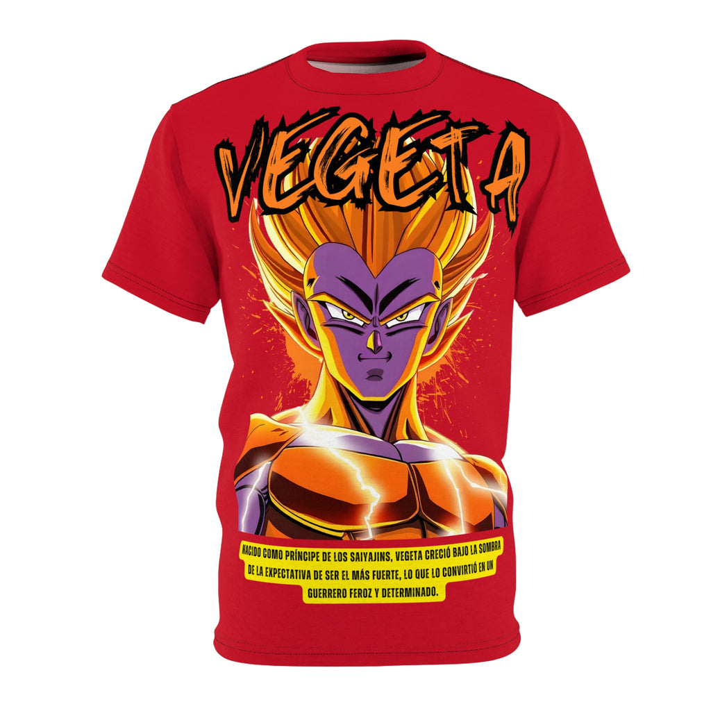 Dragon-Vegeta Anime Graphic Tee — Super Saiyan Full-Print Dragon Ball Shirt