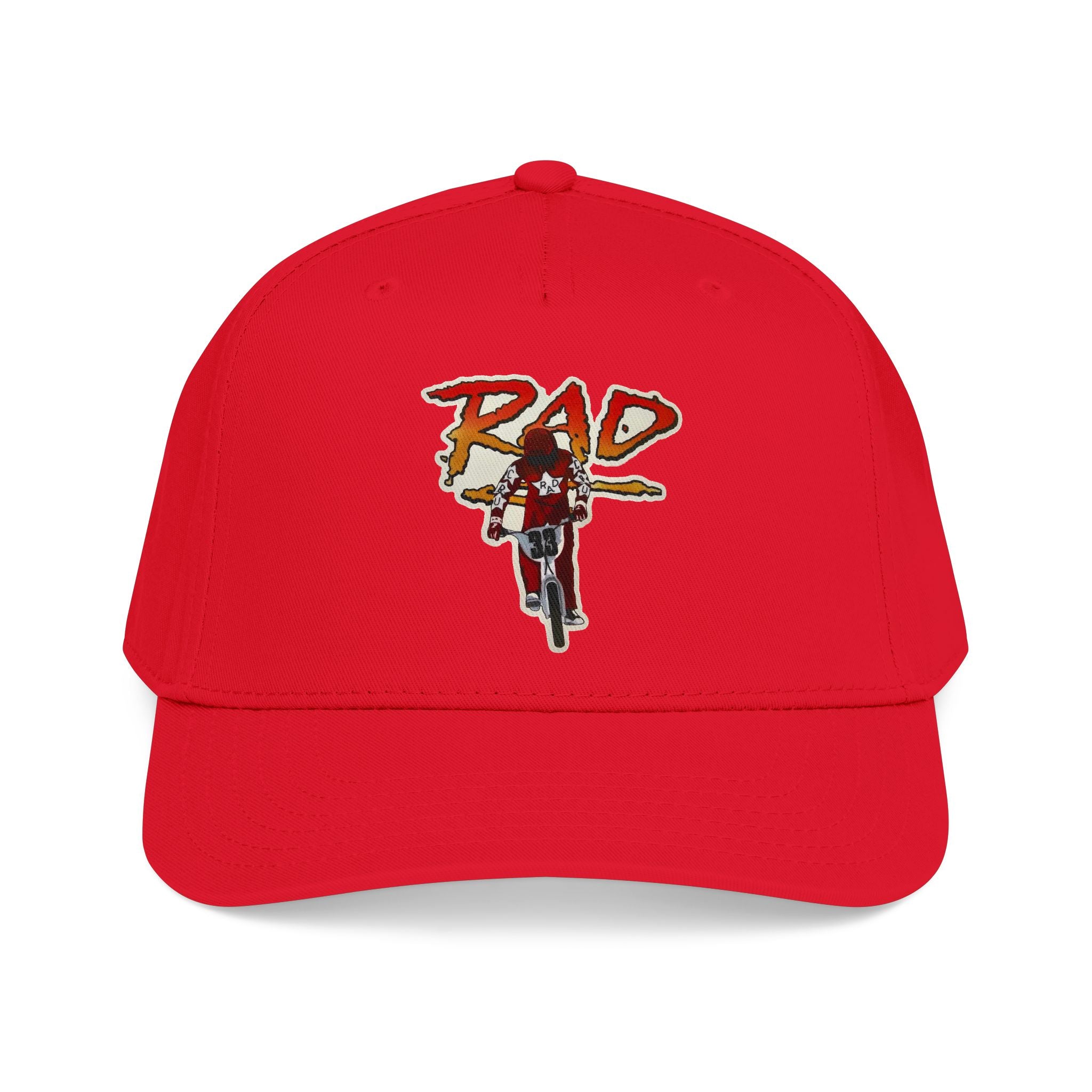 Rad- Dirt Bike Cap — Retro Motocross Baseball Hat