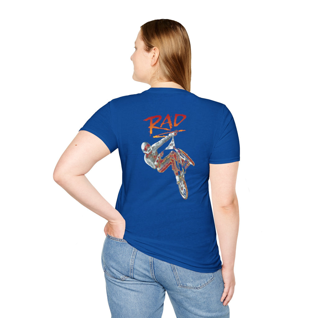Rad- Racing T-Shirt — Vintage BMX & Motocross Graphic Tee