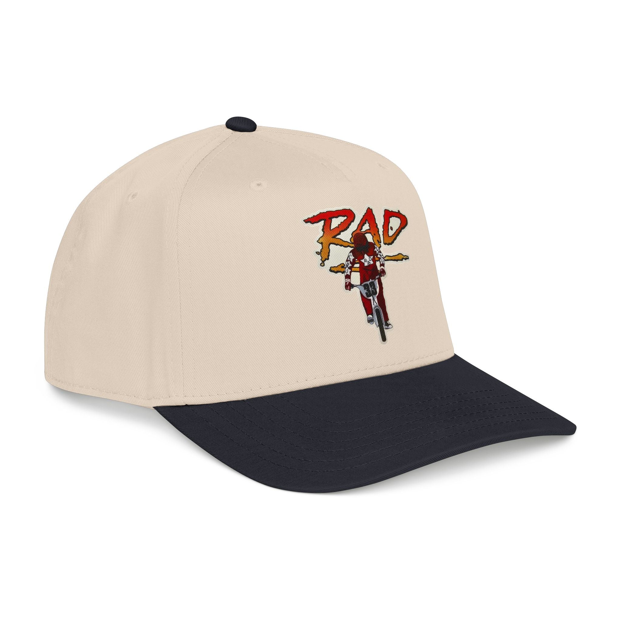 Rad- Dirt Bike Cap — Retro Motocross Baseball Hat