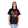 MS- Awareness Heart Ribbon T-Shirt — “Not All Wounds Are Visible” Neuropathy Support Tee