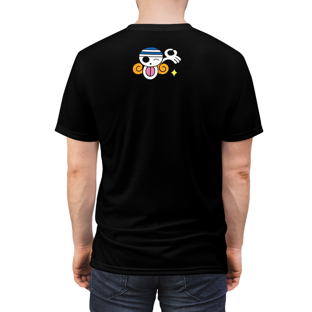 Anime- Flame-Warden Graphic Tee — Bold Anime Fire Spirit Design