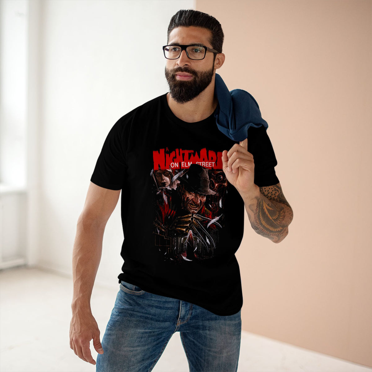 Tee-A Nightmare on Elm Street Graphic — Horror Movie Shirt