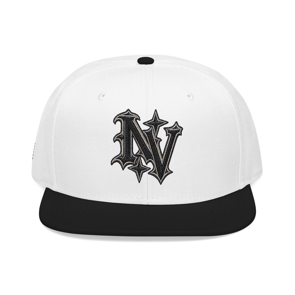 Hat-Embroidered V Diamond Snapback Hat — Streetwear Baseball Cap