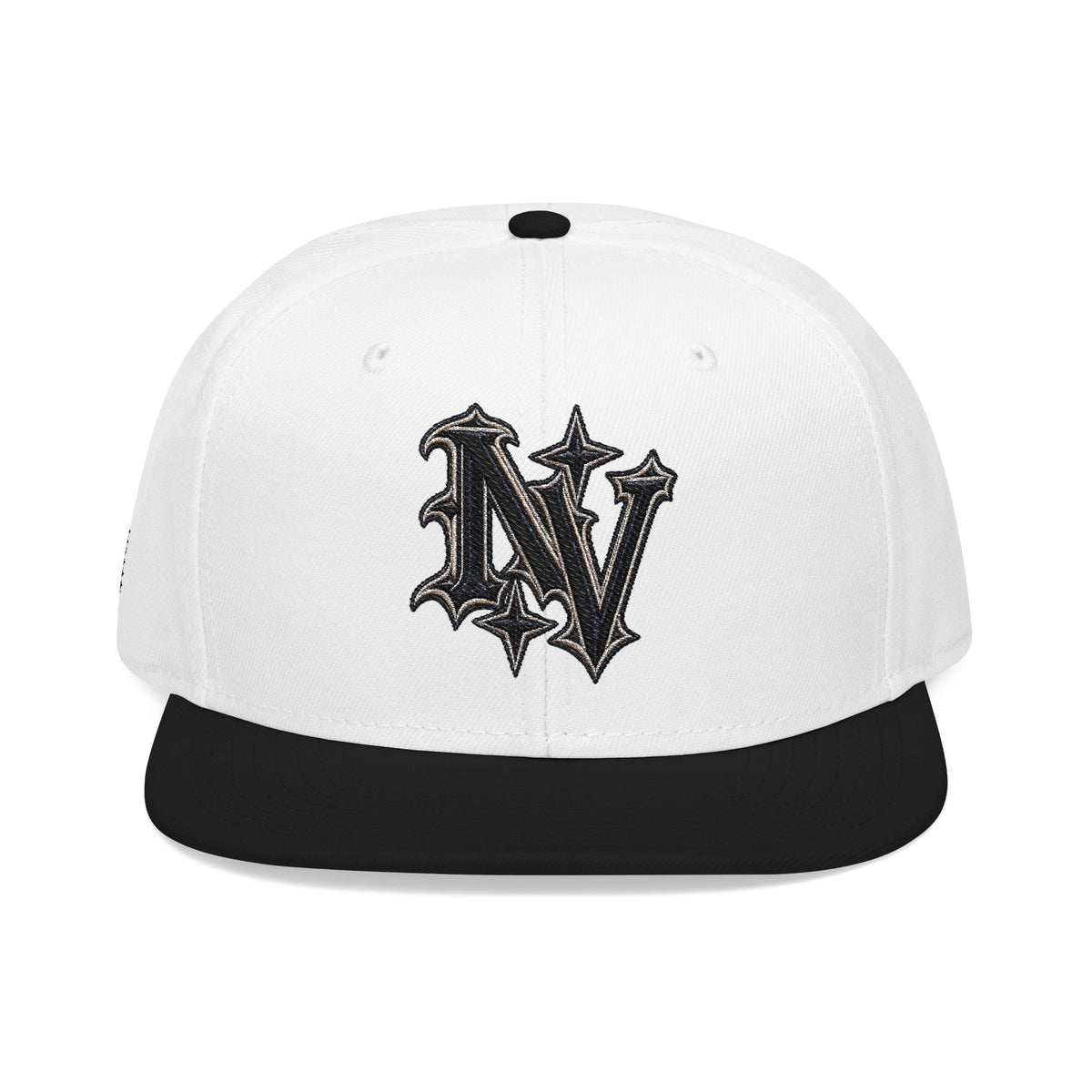 Hat-Embroidered V Diamond Snapback Hat — Streetwear Baseball Cap