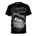 Reason to Believe Graphic Tee — Sparkling Grillz All-Over Print Shirt