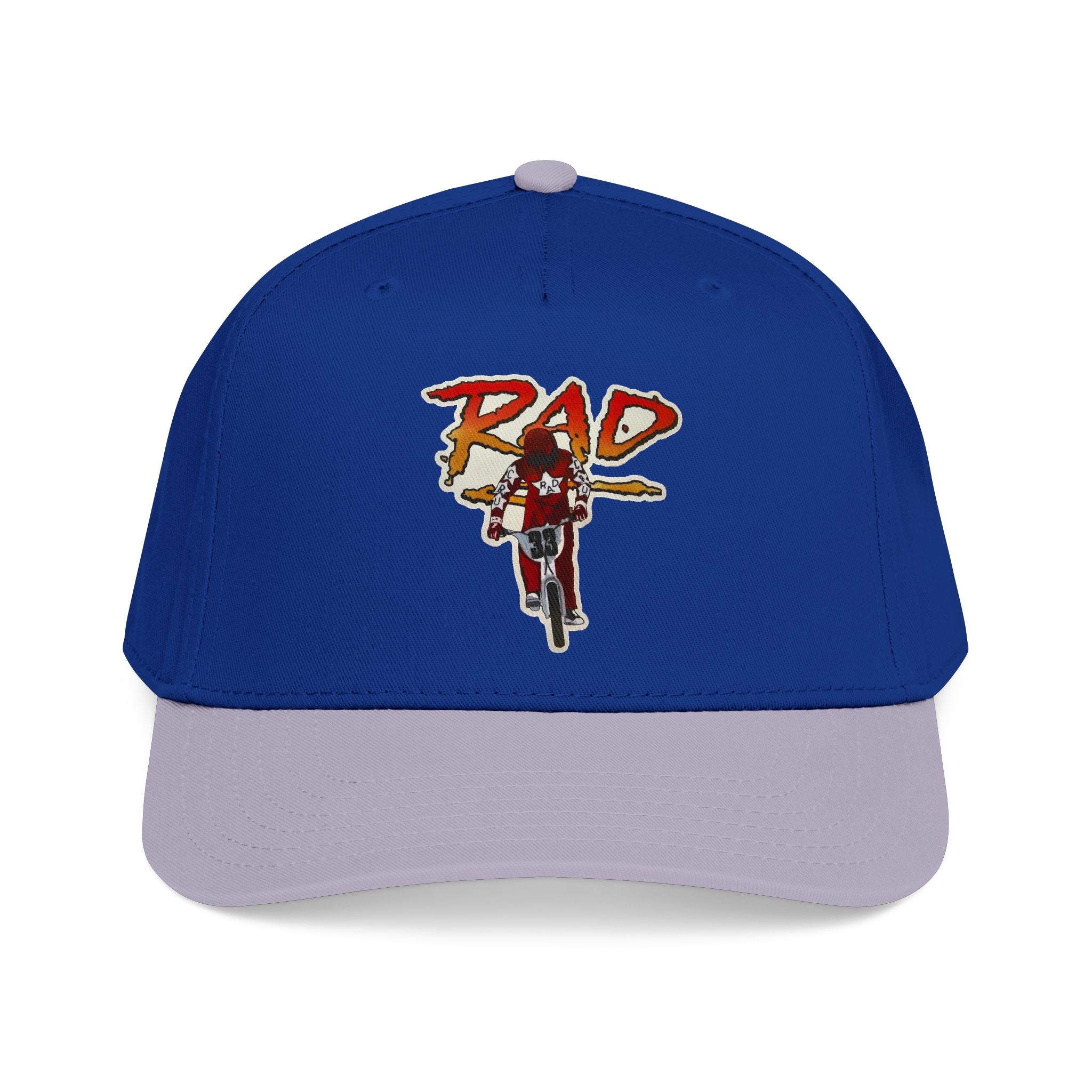 Rad- Dirt Bike Cap — Retro Motocross Baseball Hat
