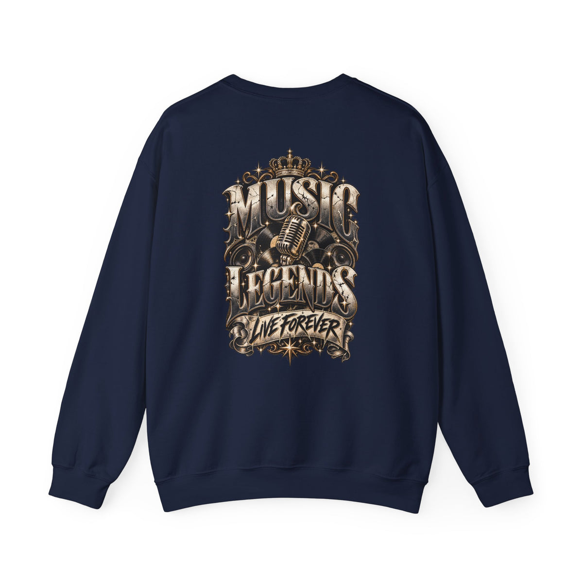 Legends- Crewneck Sweatshirt — "Ray Charles" Tribute Graphic
