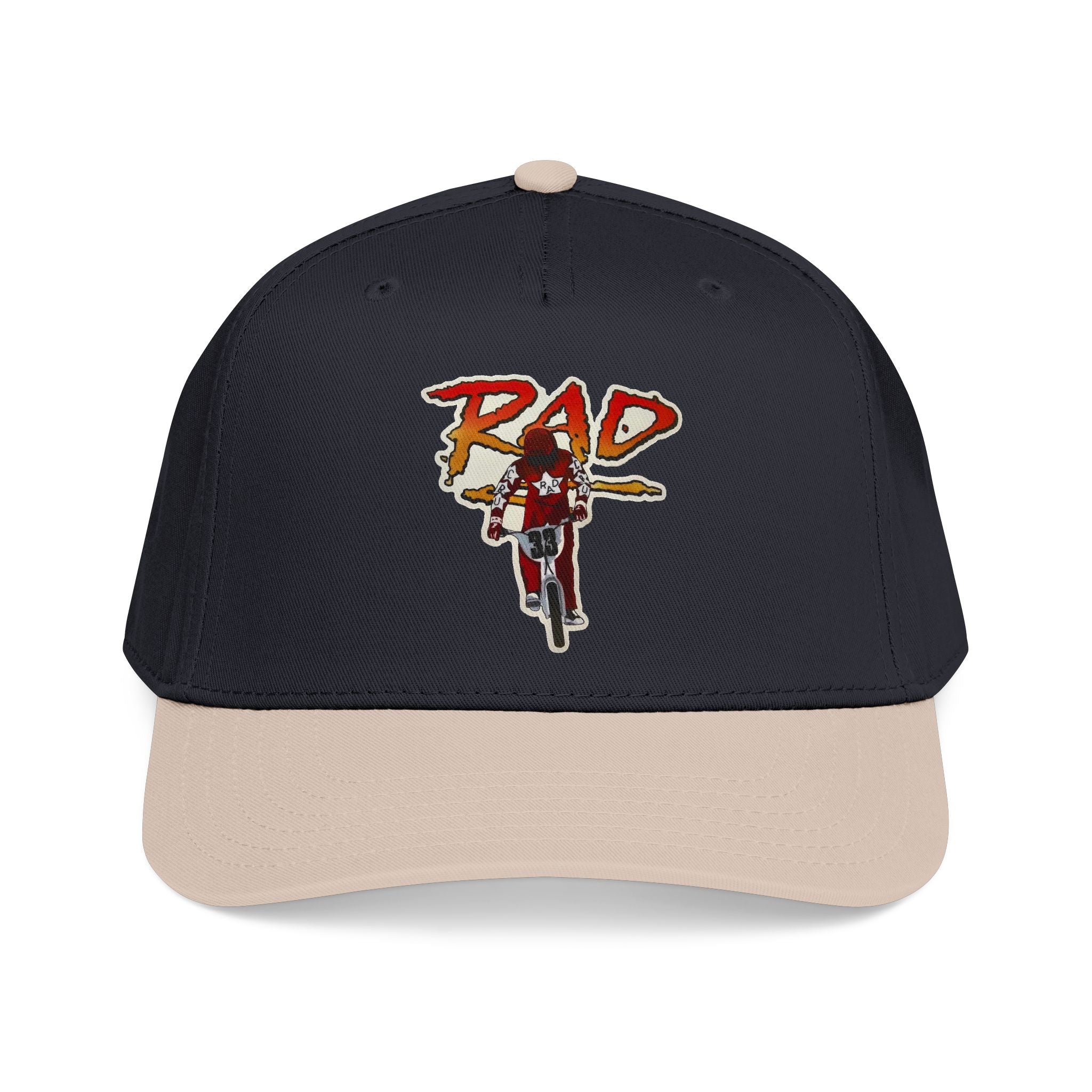 Rad- Dirt Bike Cap — Retro Motocross Baseball Hat