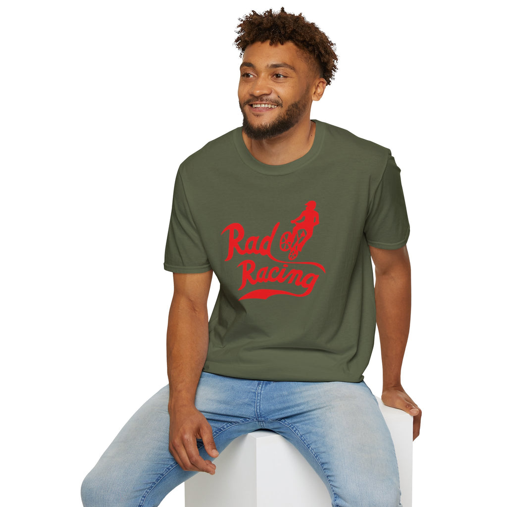 Rad- Racing T-Shirt — Vintage BMX & Motocross Graphic Tee