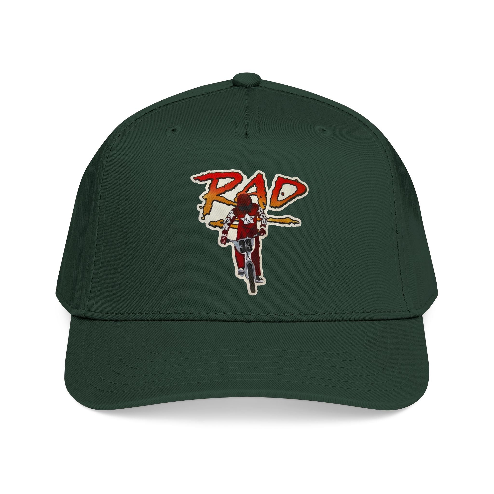 Rad- Dirt Bike Cap — Retro Motocross Baseball Hat