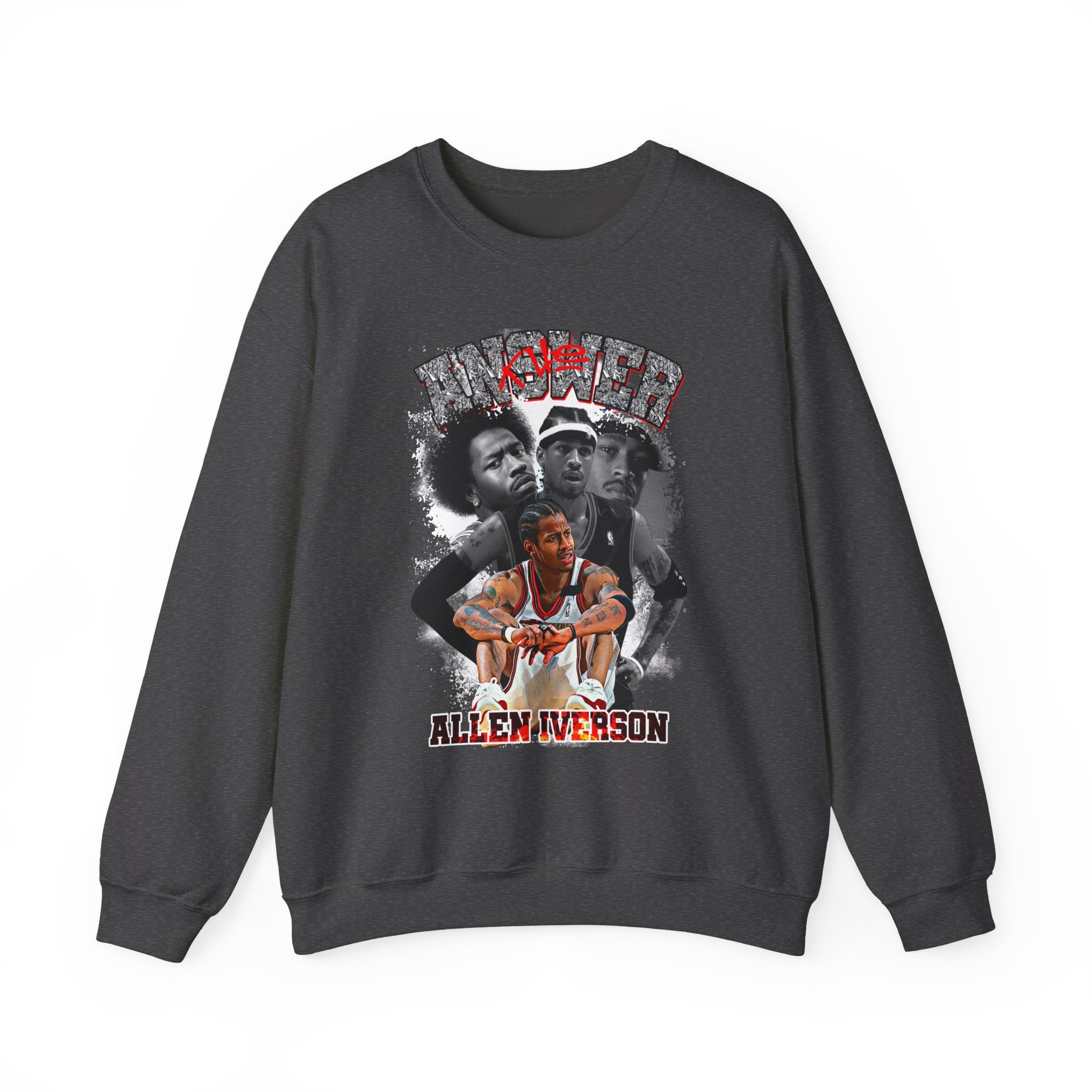 Retro-Allen Iverson Retro Crewneck Sweatshirt