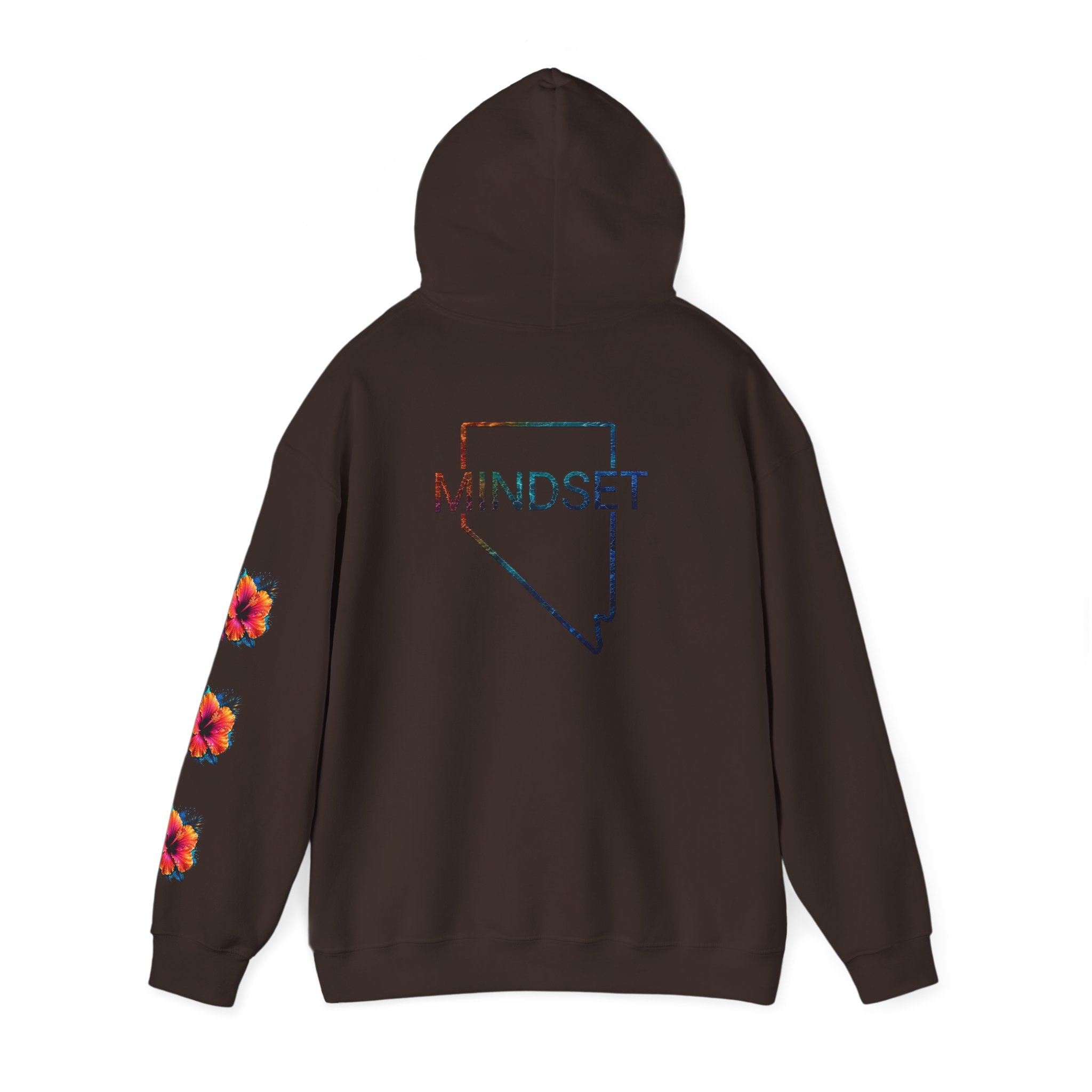Tiff-Mindset Nevada Floral Hoodie — ‘Dream Believe’ Graphic Pullover