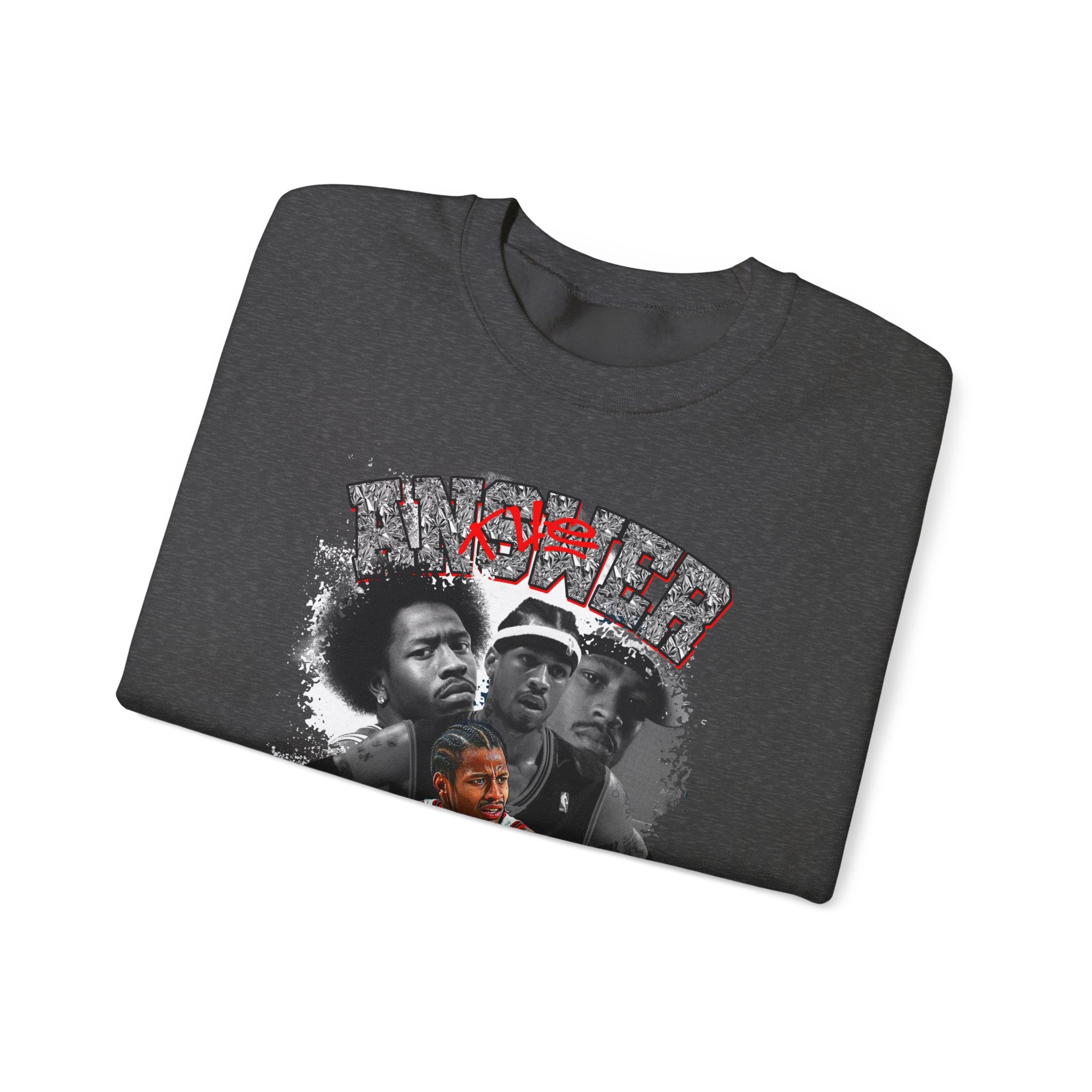 Retro-Allen Iverson Retro Crewneck Sweatshirt