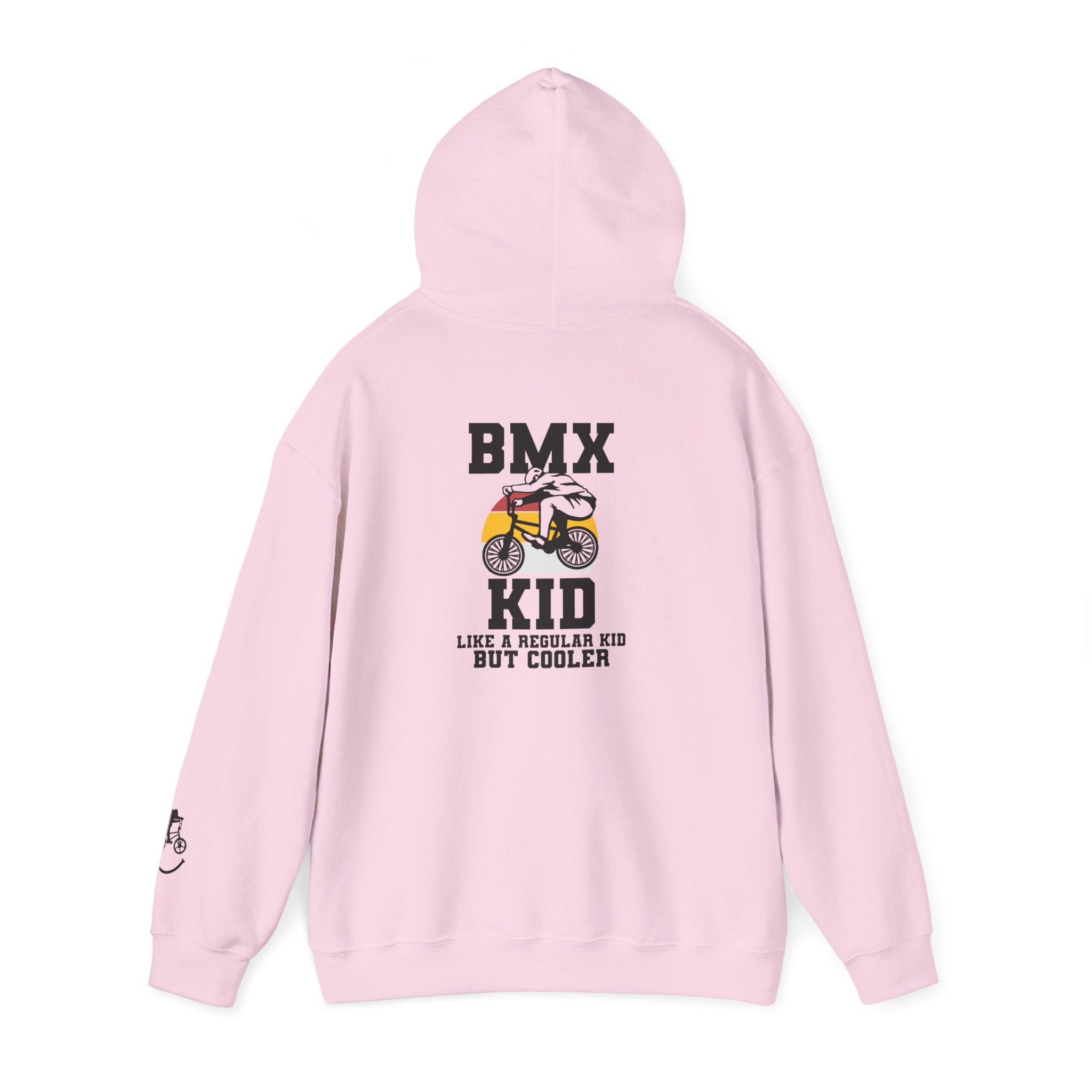Rad-BMX Kid Hoodie — "Like a Regular Kid But Cooler" Youth BMX Pullover