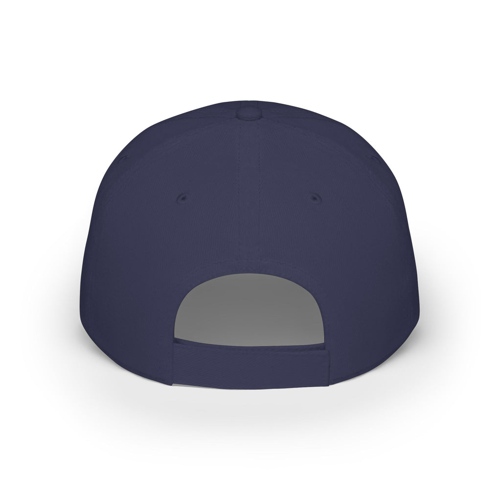 JG-Embroidered Horseshoe Logo Cap — Low Profile Baseball Hat