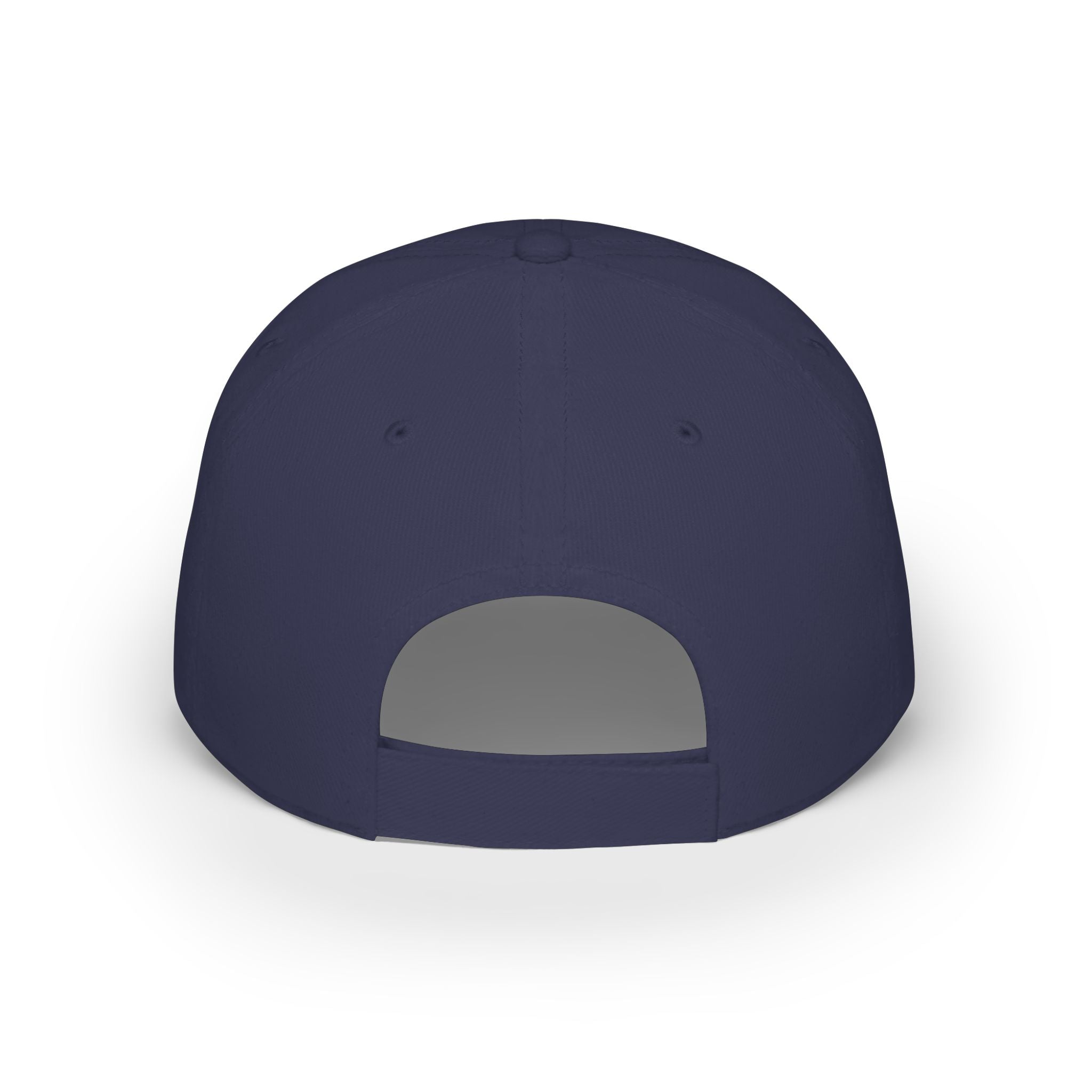 JG-Embroidered Horseshoe Logo Cap — Low Profile Baseball Hat