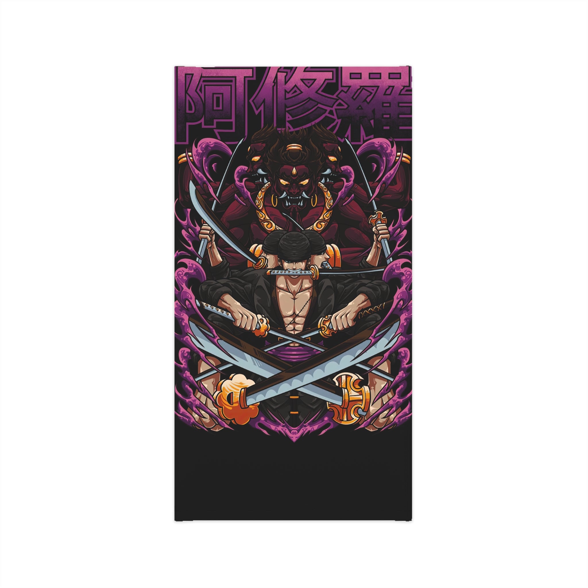 Samurai Skull Neck Gaiter — Anime Sword Face Mask for Fans