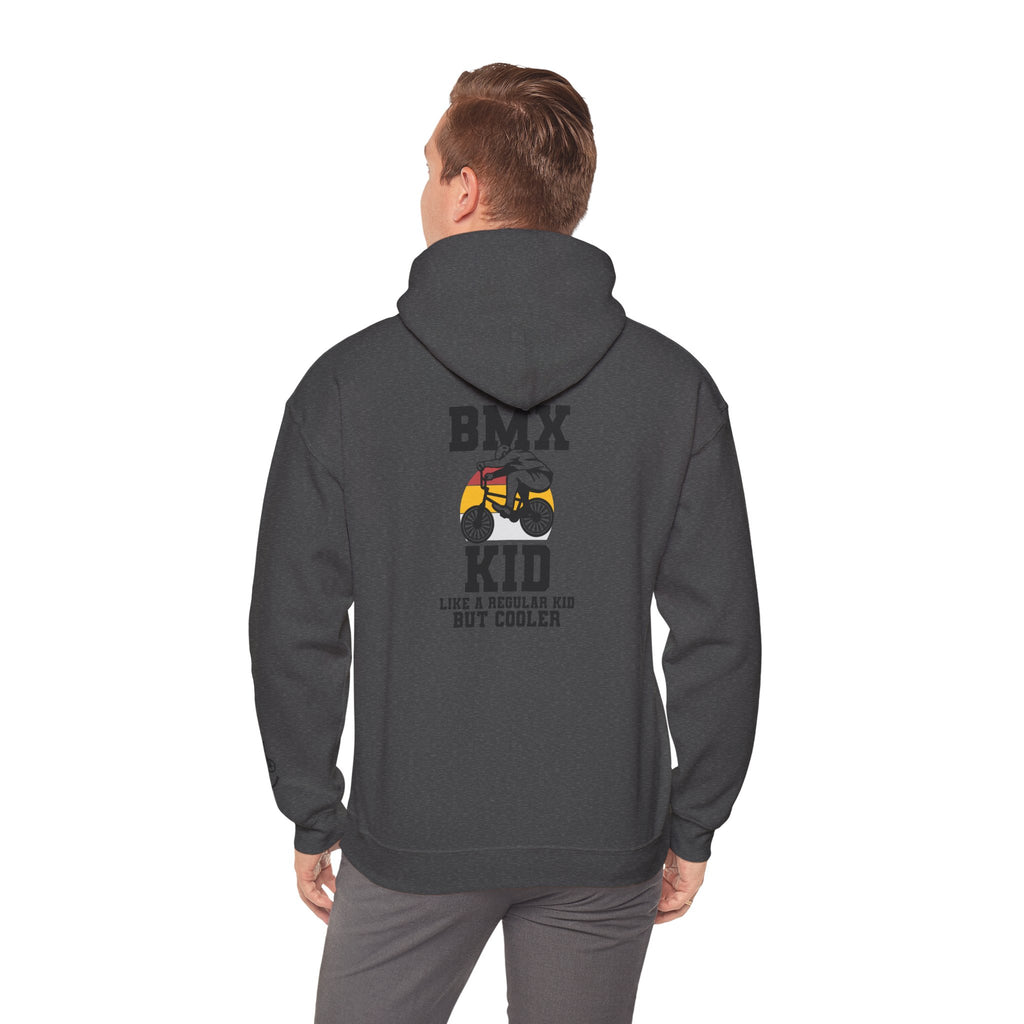 Rad-BMX Kid Hoodie — "Like a Regular Kid But Cooler" Youth BMX Pullover