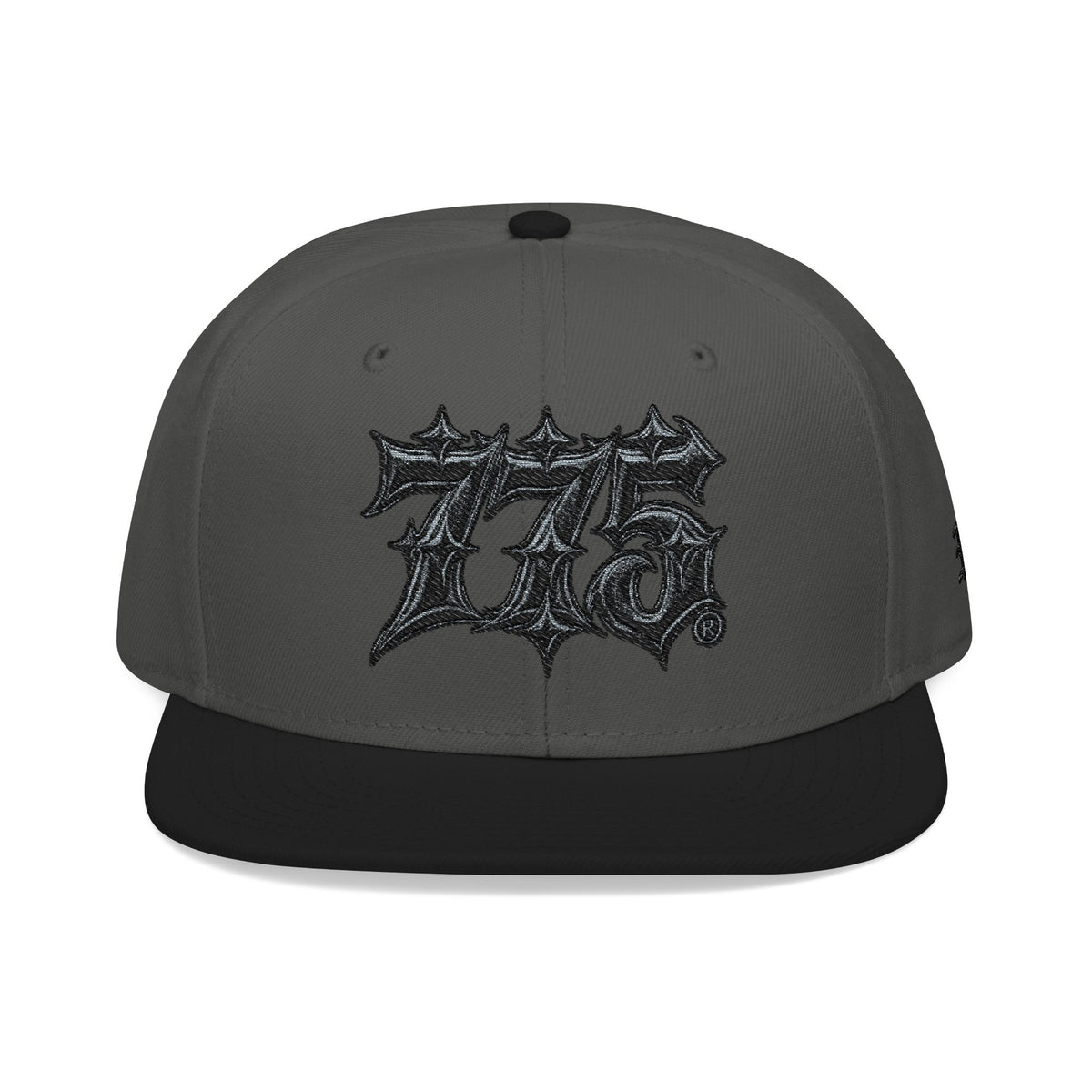 Hat — Dark Gray & Black Streetwear Cap
