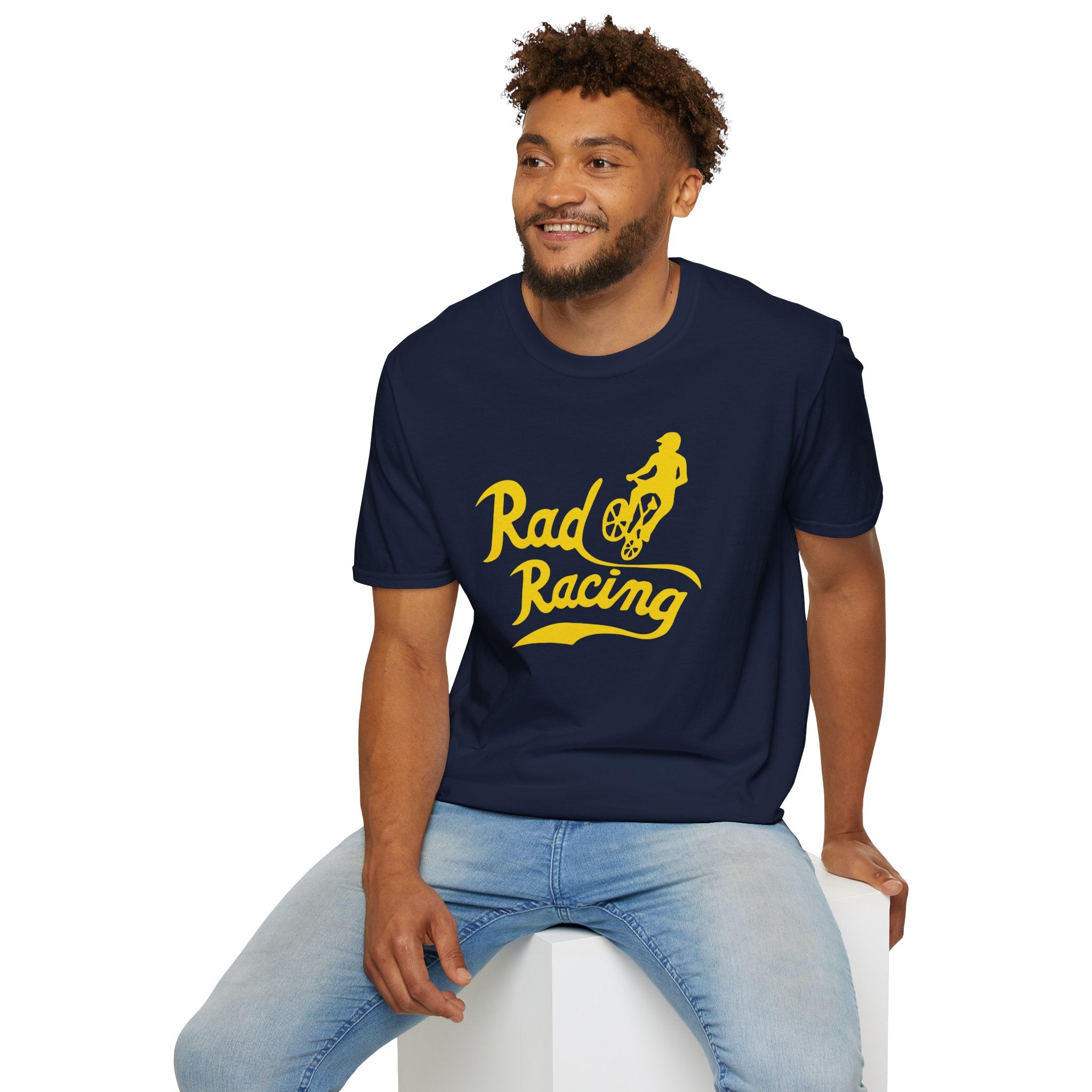 Rad- Racing T-Shirt — Vintage Motocross BMX Graphic Tee