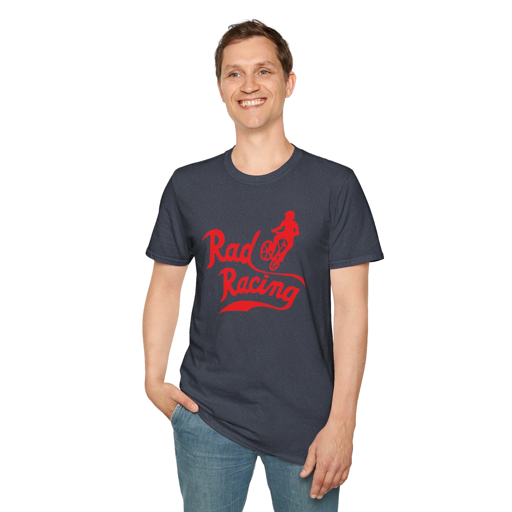 Rad- Racing T-Shirt — Vintage BMX & Motocross Graphic Tee